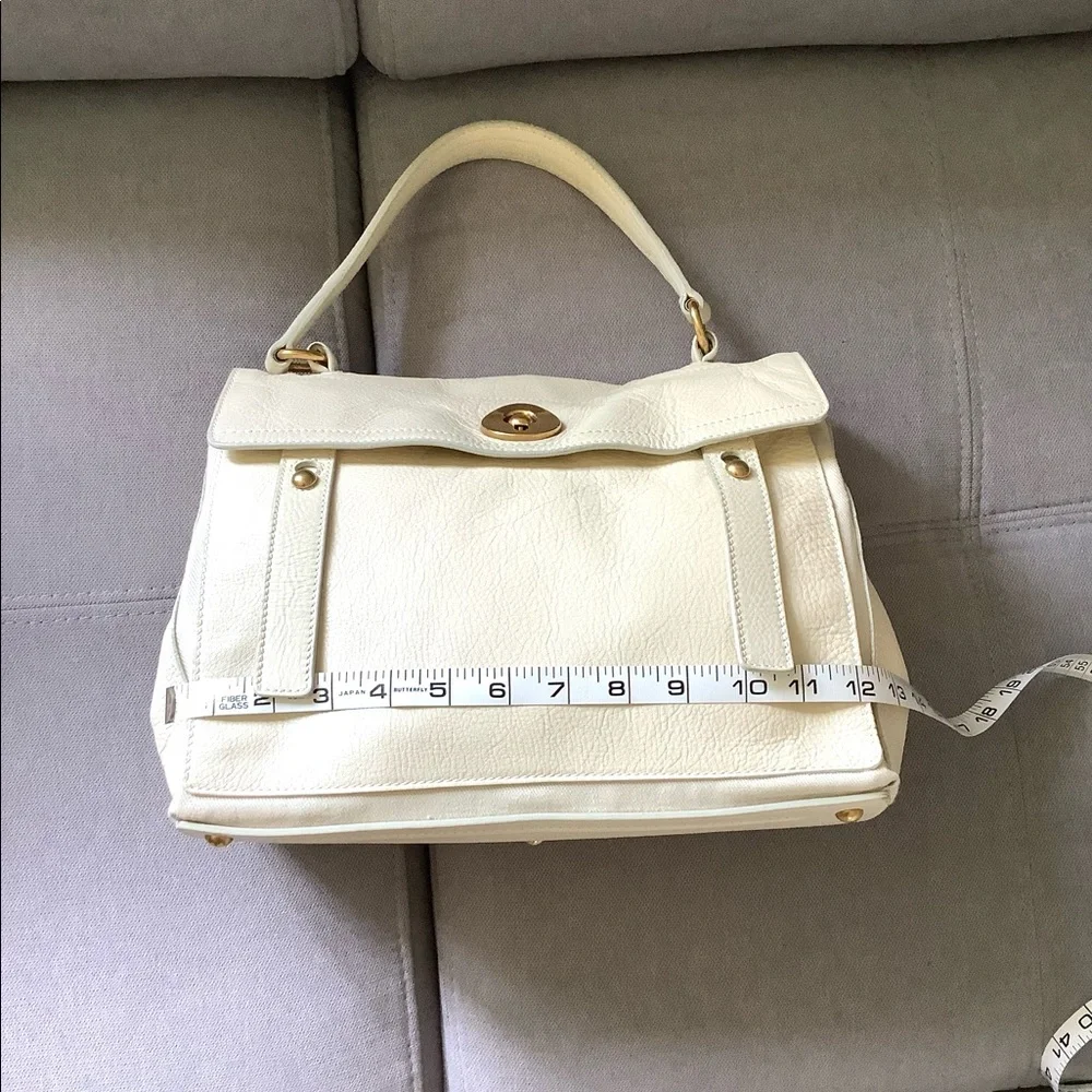 Authentic DRESSY🌹YSL MUSE TWO WAY LEATHER PURSE 🔥